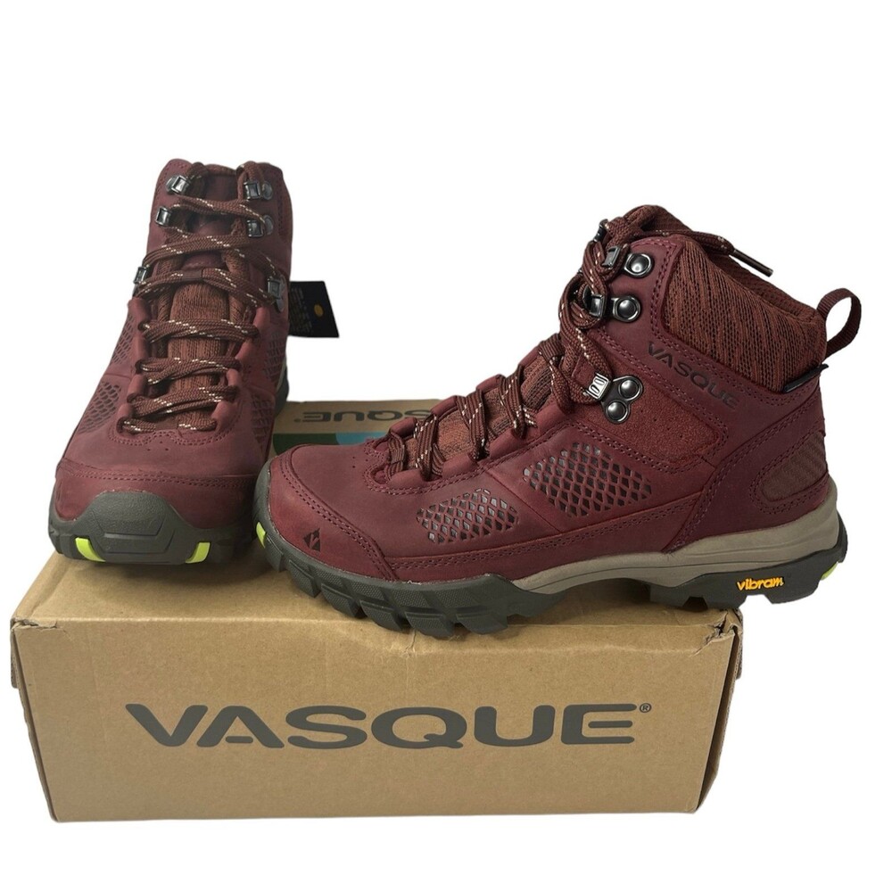Vasque Women's Talus AT UltraDry Waterproof Hiking Boots Shoes Size 7 #385